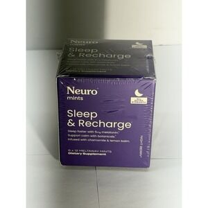 Neuro Melatonin 5mg Sleep & Recharge Mints (72 Pieces) - Fast Dissolve Melatonin